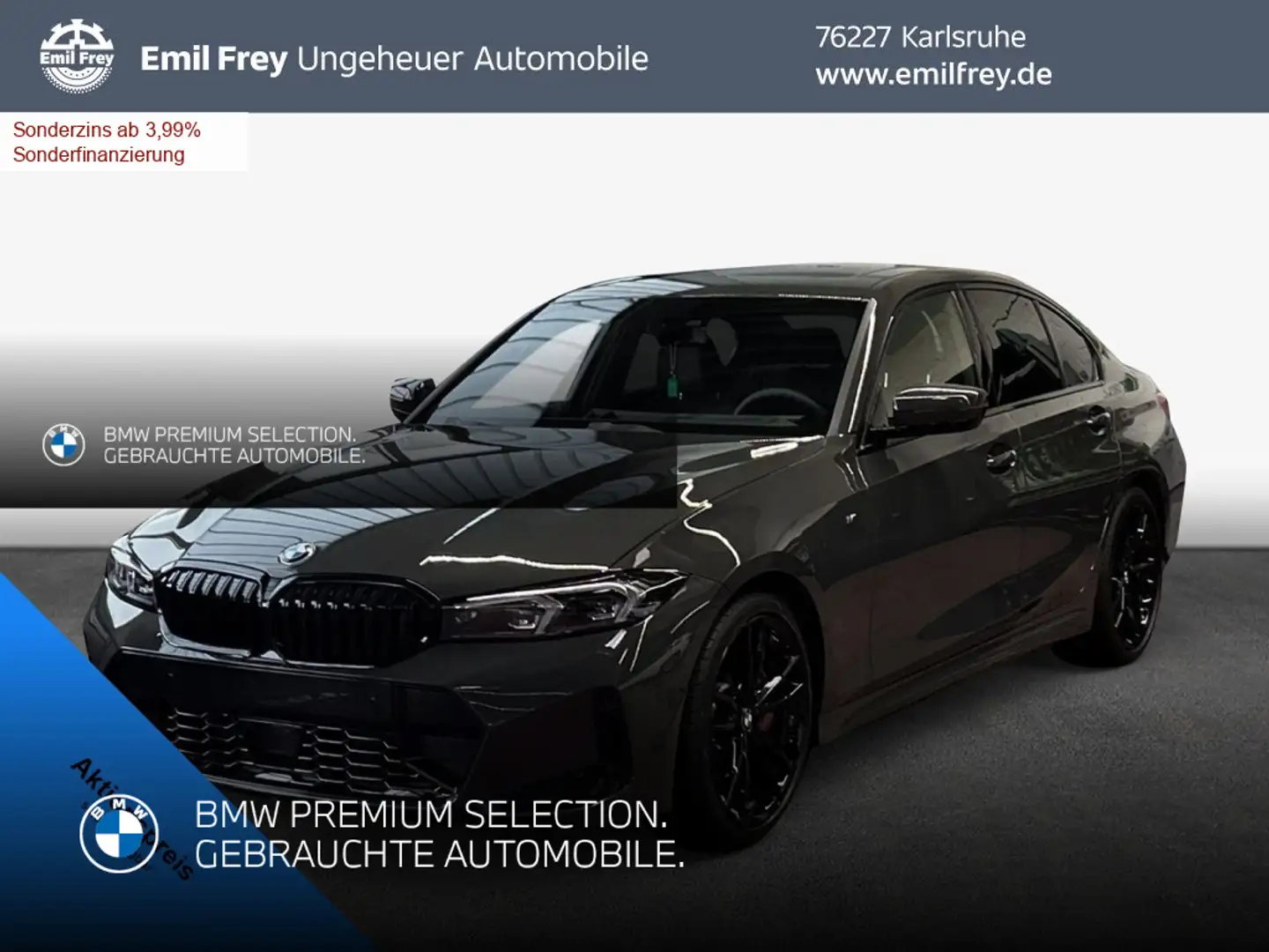 BMW 320 d Aut. Сірий - 1