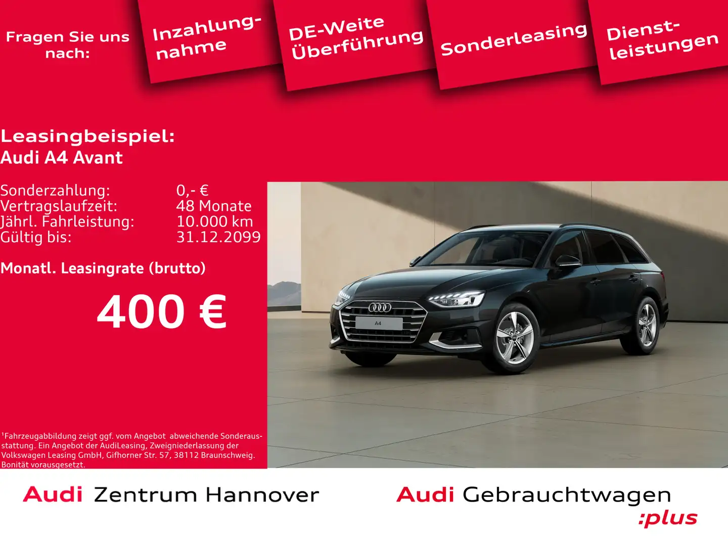 Audi A4 35 TFSI Advanced AHK LED Kamera Navi Noir - 1