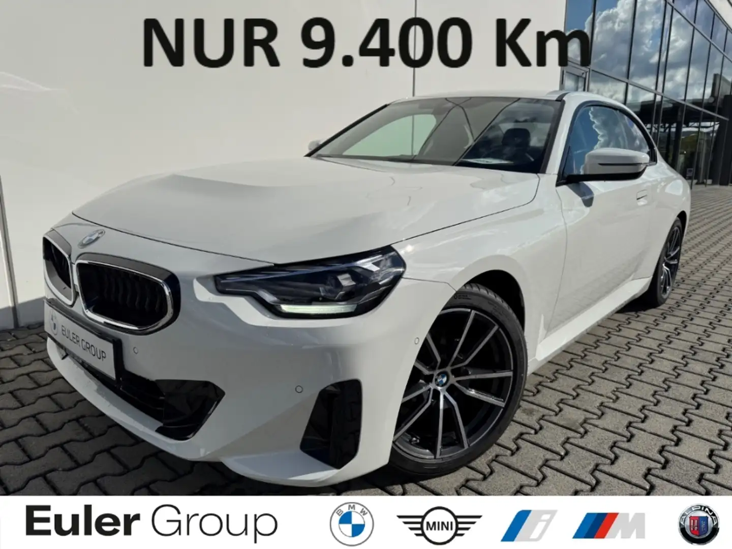 BMW 218 i Sommer18'' Komf SportLenk/Sitze Hifi ParkAss LC+ Weiß - 1