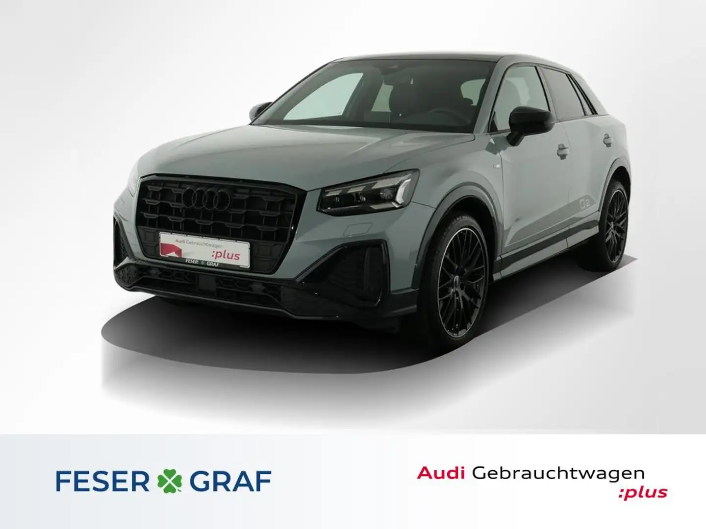 Audi Q2 35 TFSI edition one S line Pano,Matrix,Leder Grau - 1