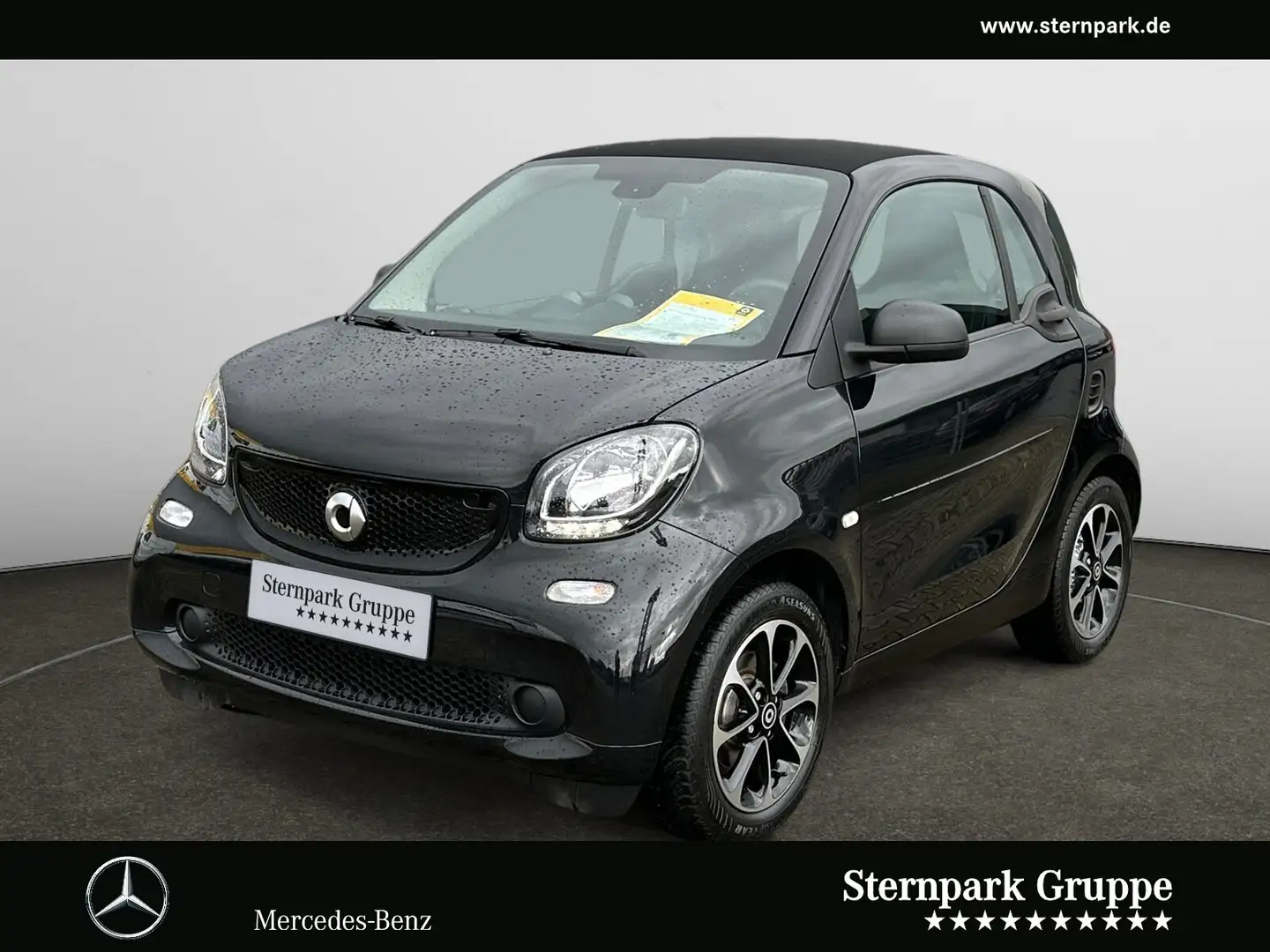 smart forTwo fortwo coupe passion 90PS COOL&AUDIO*SHZ* Autom. Noir - 1