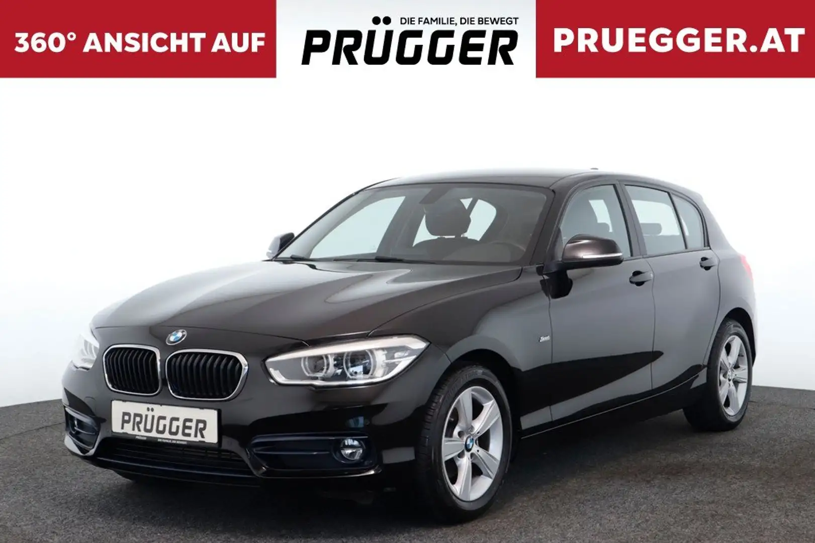 BMW 116 d SPORTLINE LED NAVI SPORTSITZE TEMPOMAT Schwarz - 1