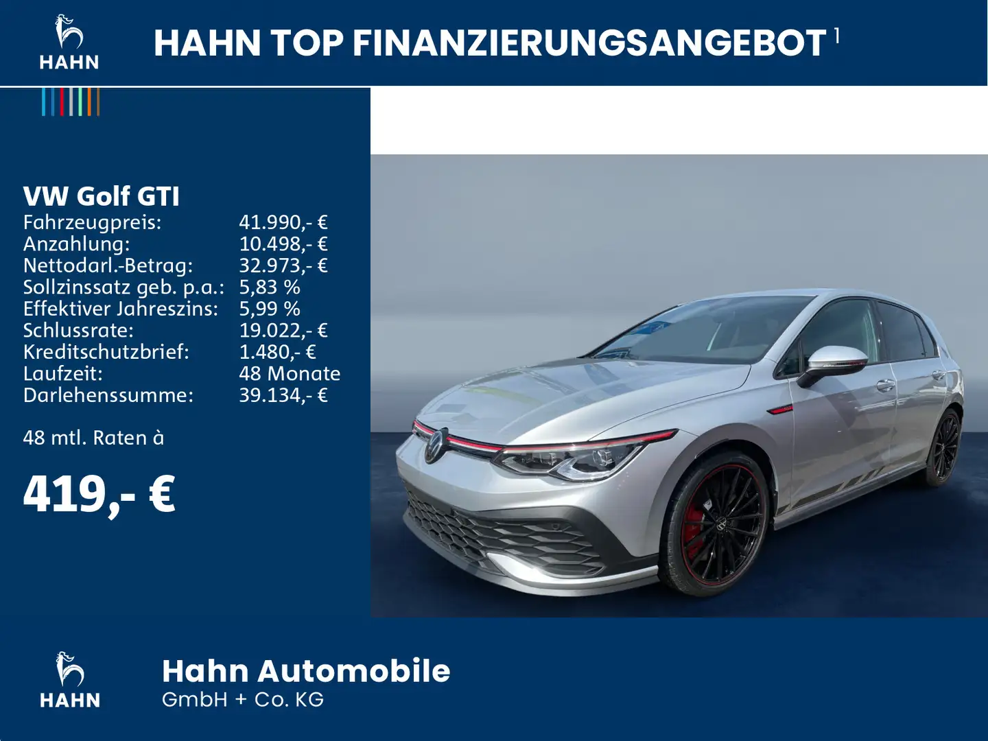 Volkswagen Golf GTI Clubsport  2,0TSI 300PS *GTI-Performanc Argent - 2