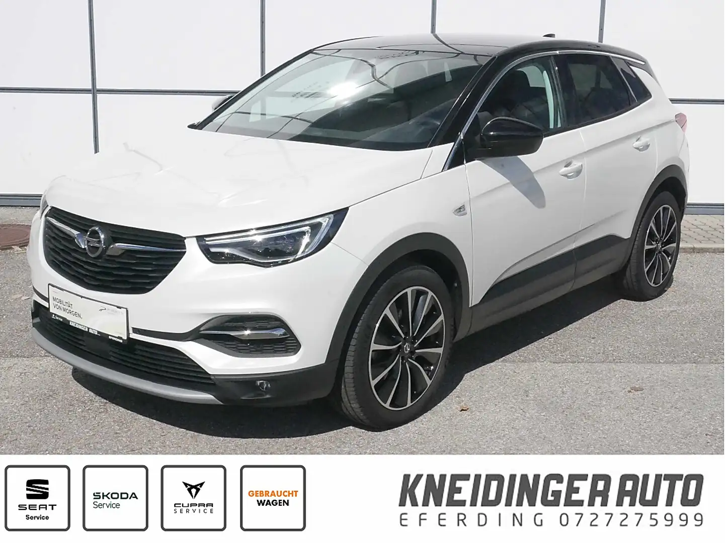 Opel Grandland X 1,5 CDTI BlueInj. Ultimate Aut. Start/Stopp Weiß - 1