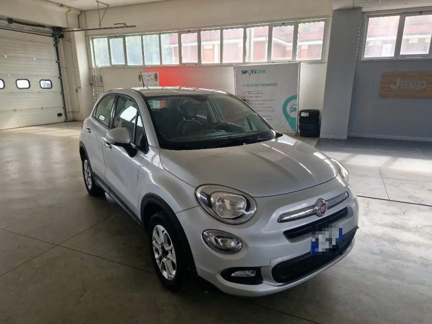 Fiat 500X 1.6 MultiJet 120 CV Pop Star Argent - 1