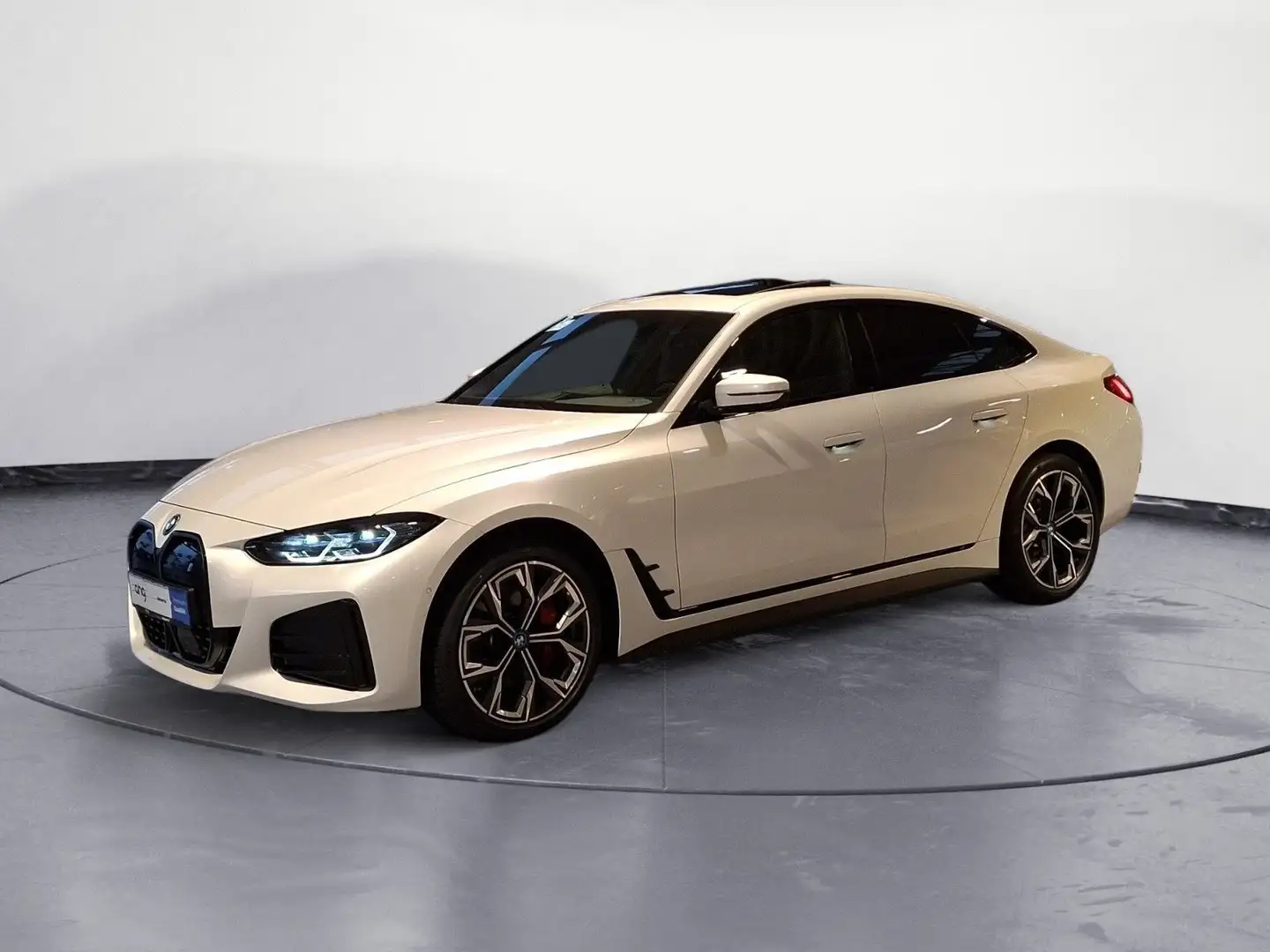 BMW i4 eDrive40 Gran Coupé M Sport Pro Glasdach Lase Weiß - 2