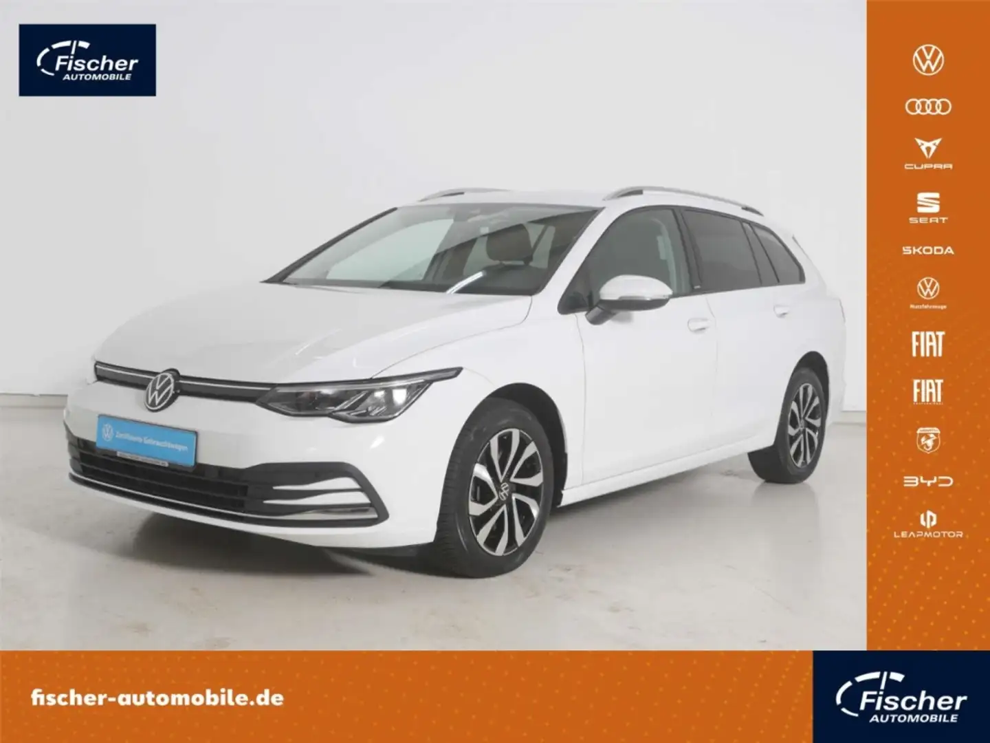 Volkswagen Golf Variant 2.0 TDI Active DSG LED/NAV/RFK/PDC Weiß - 1