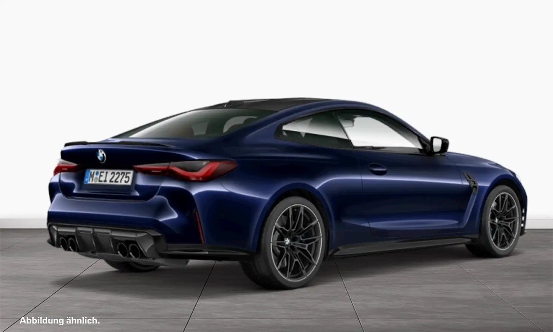 BMW M4 Competition M xDrive Laser Head-Up Carbon Blau - 2