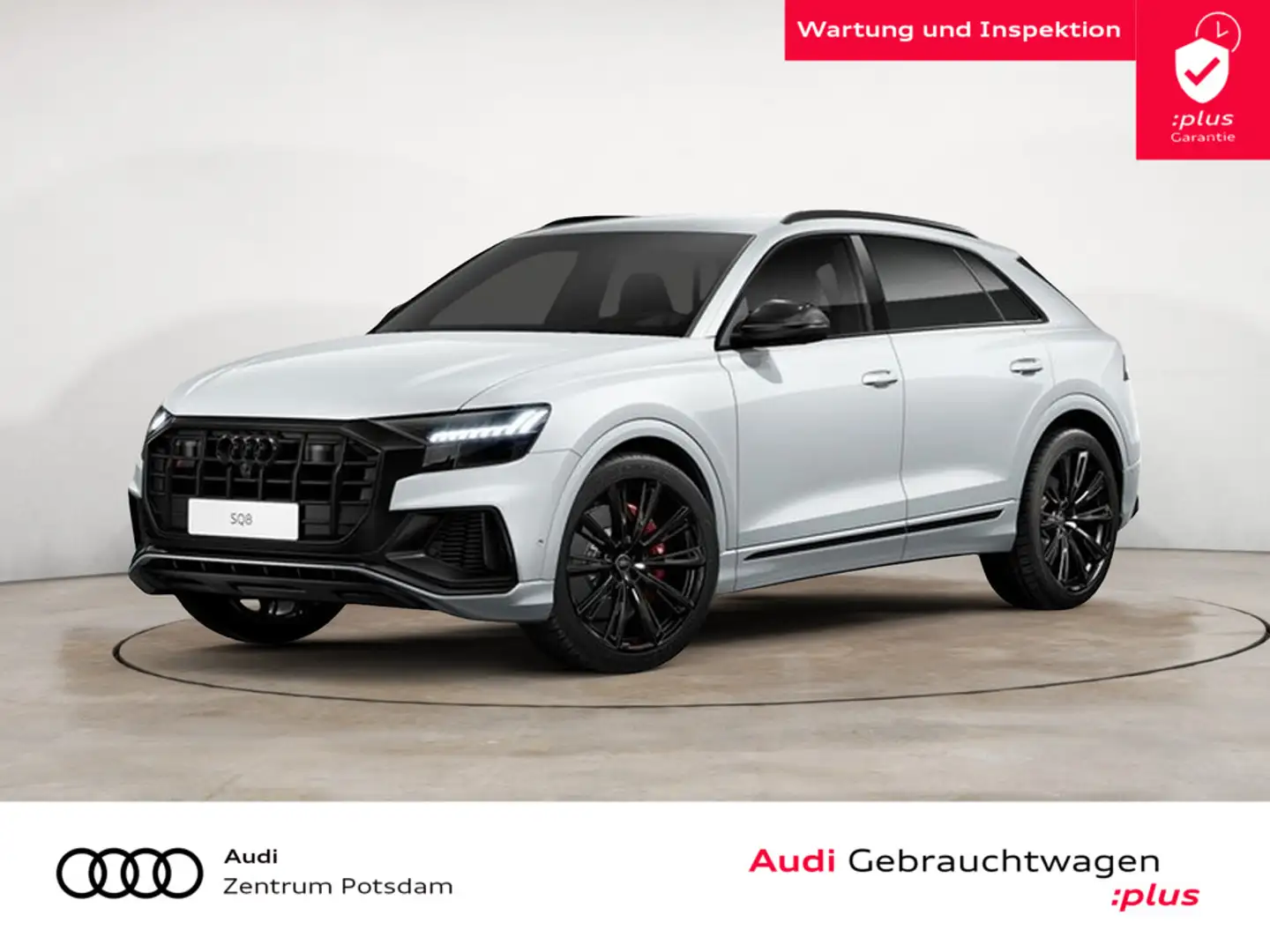 Audi SQ8 4.0 TFSI quattro MATRIX NAVI AHK B&O STAN Weiß - 1