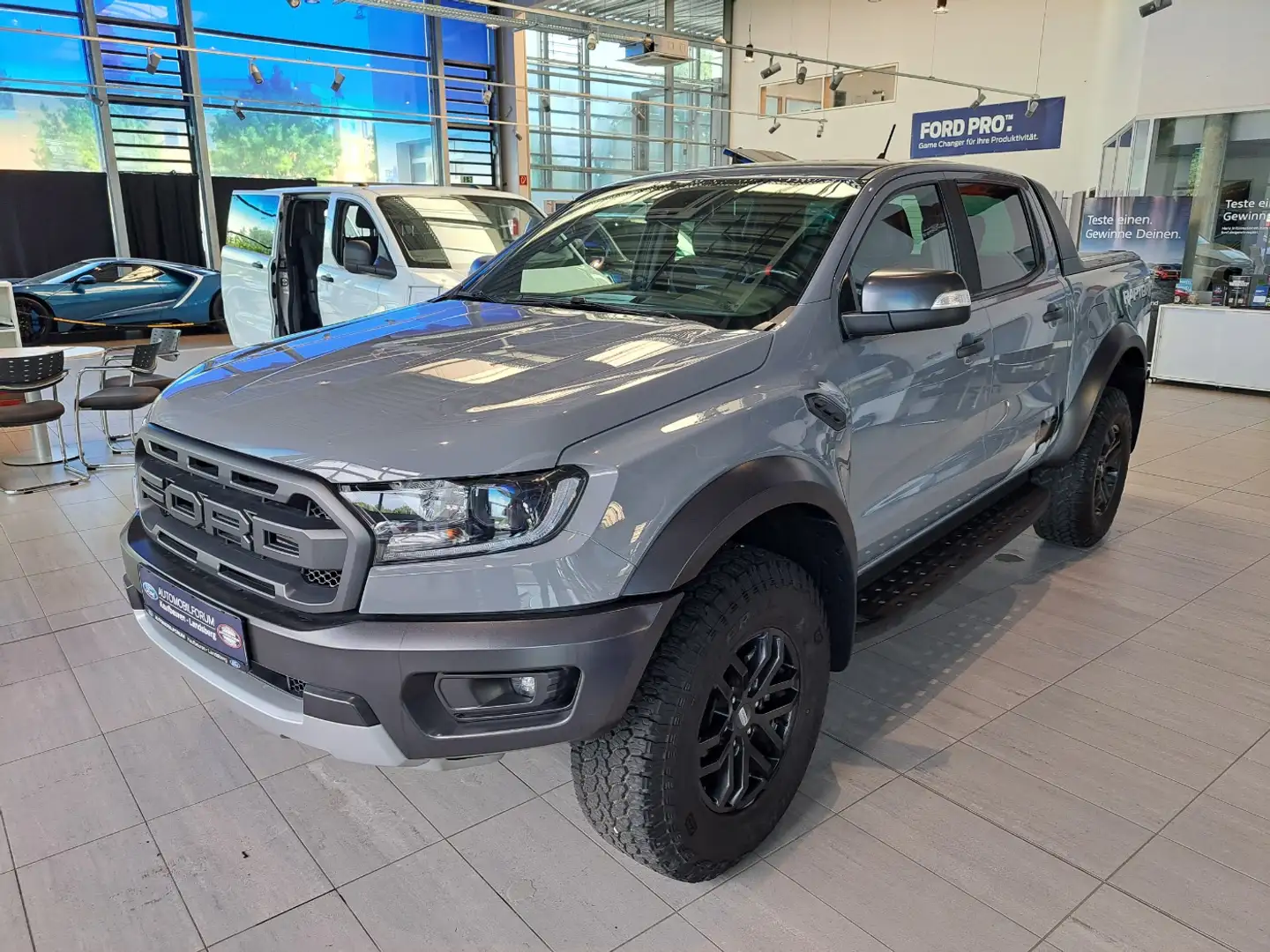 Ford Ranger Raptor 2,0 BiTurbo LED AWD Navi SHZ Grigio - 1