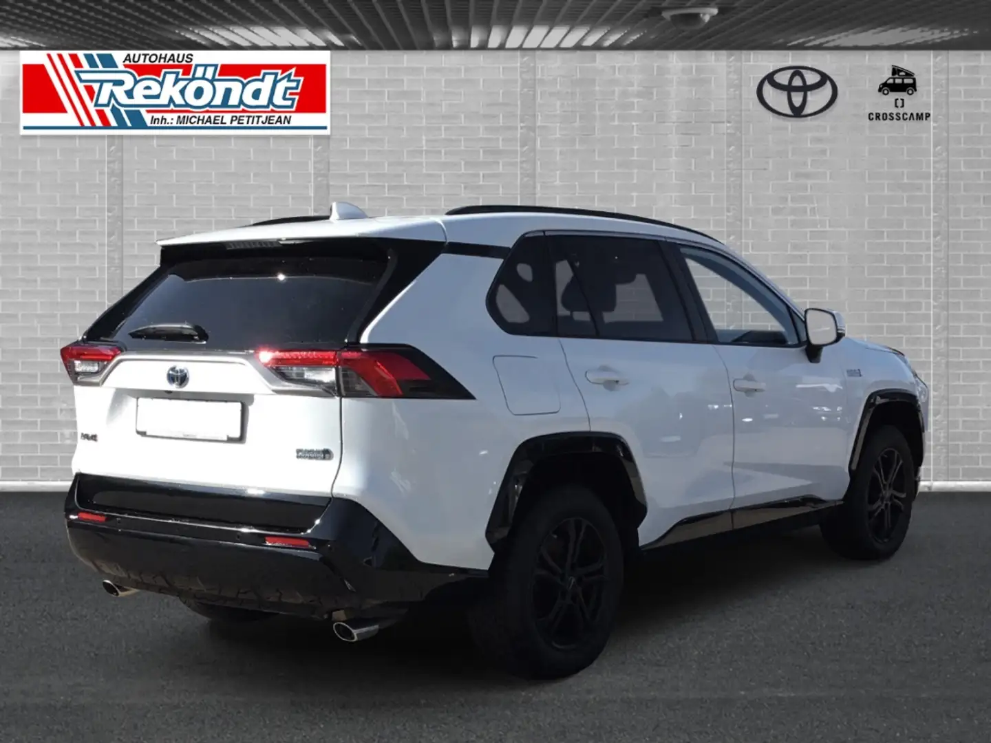 Toyota RAV 4 2.5 Plug-in Hybrid 4x4 SEGEBERG Kamera SHZ LHZ ACC Bianco - 2
