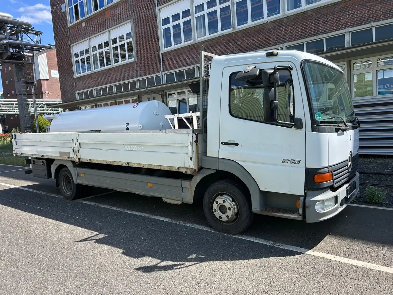 Mercedes-Benz 815 Ateco Pritsche Lang, foto 4