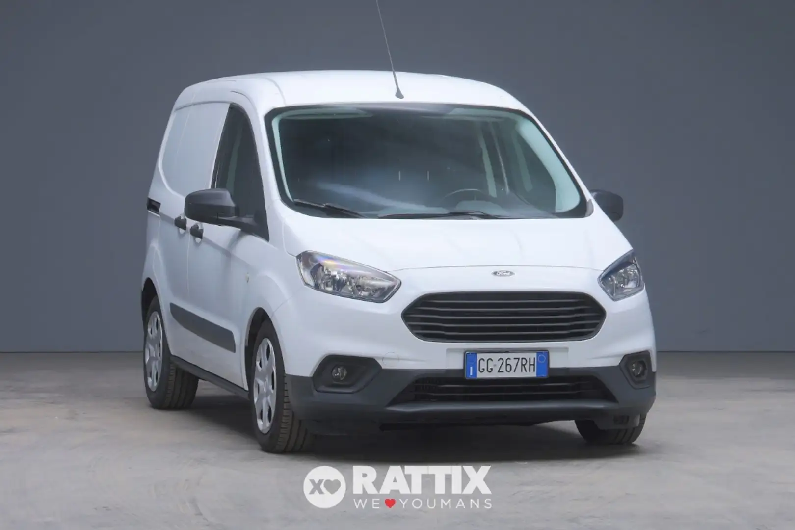 Ford Transit Courier 1.5 TDCI 75CV Trend IVA ESCLUSA Blanc - 1