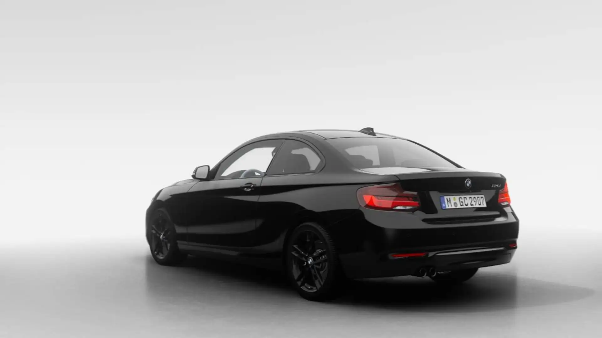 BMW 220 i Coupe SportLine LED DrvAss Navi RFK HiFi DAB Schwarz - 2