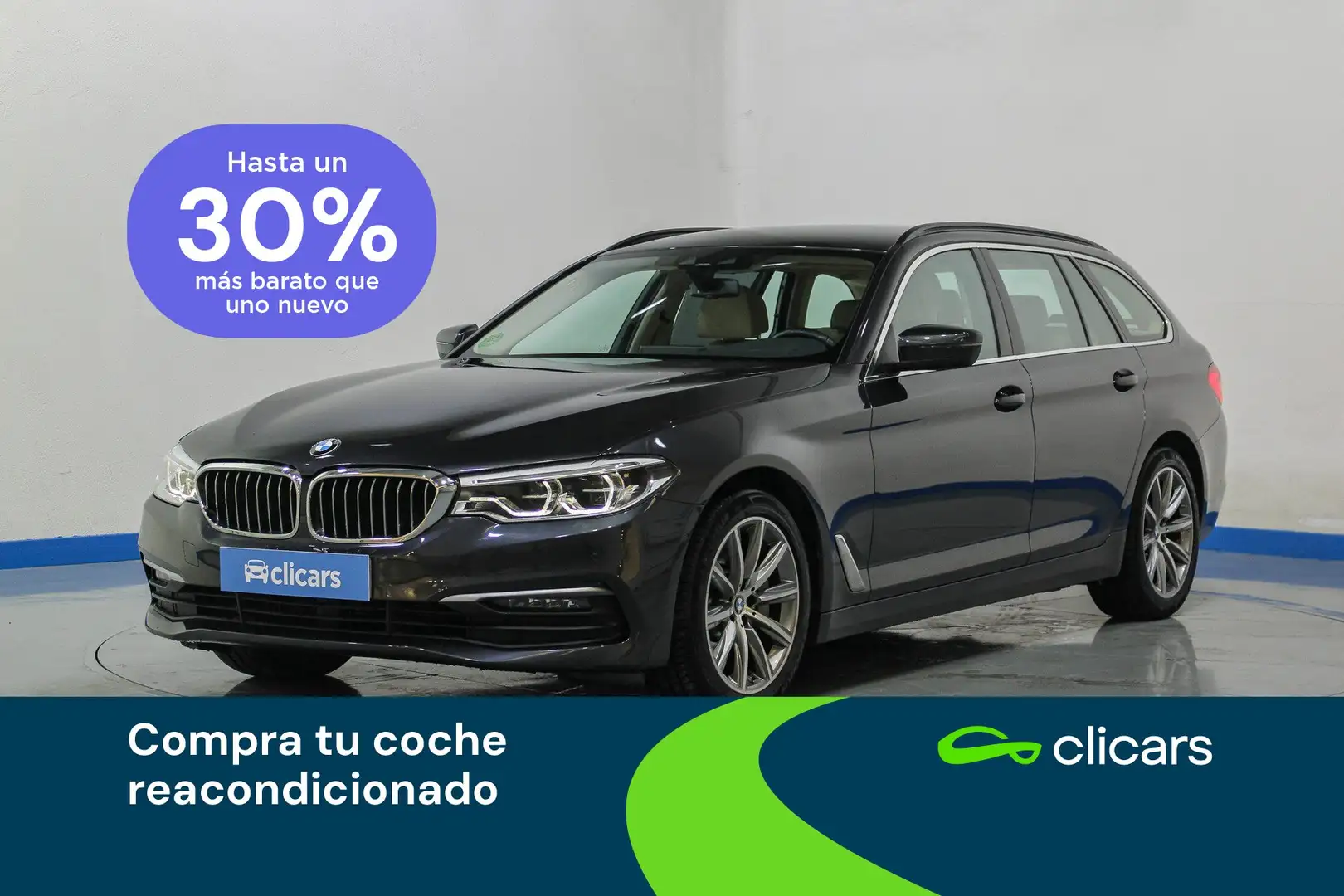 BMW 530 530dA Touring xDrive Gris - 1