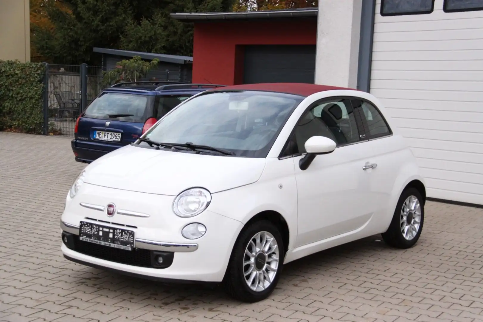 Fiat 500 C Lounge Wit - 1