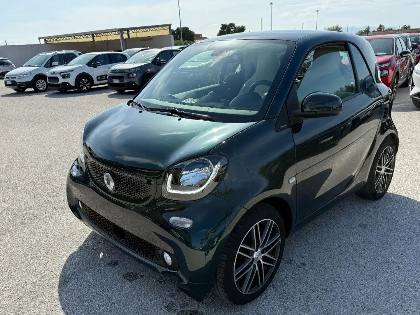 smart forTwo 90 0.9 Turbo twinamic British Green Vert - 1