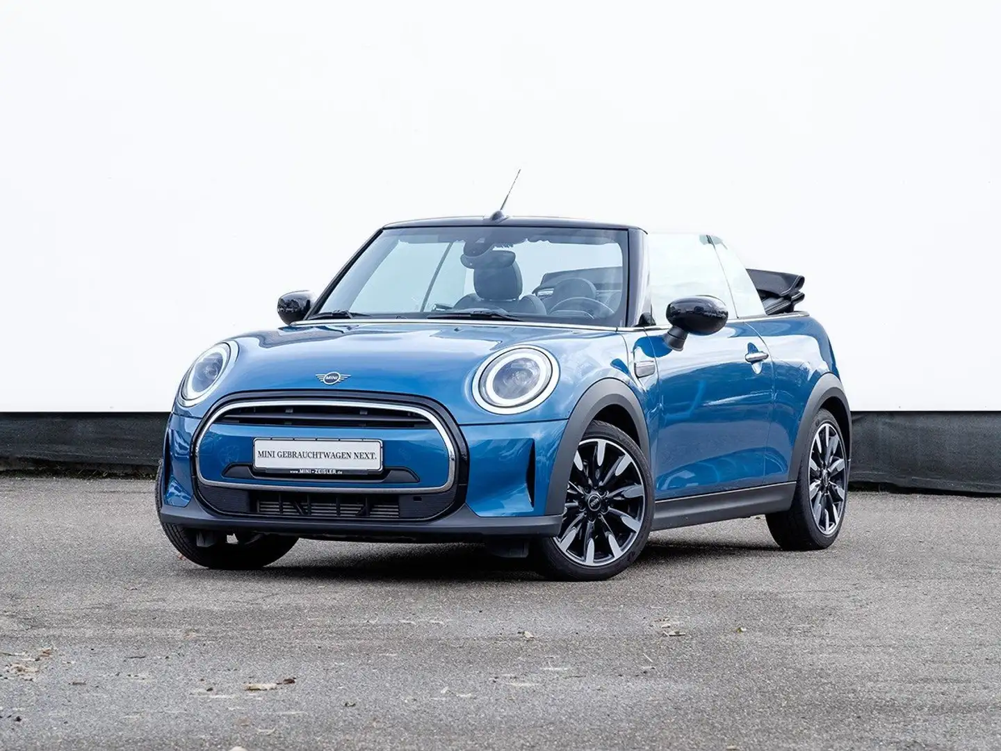 MINI Cooper Cabrio Cooper Cabrio Leder 17´LM-Räder Navi AppleCarPlay Bleu - 1