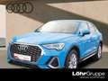 Audi Q3 Sportback 45 TFSI e S line AHK Navi+VC RFK+PDC ... Blau - thumbnail 1