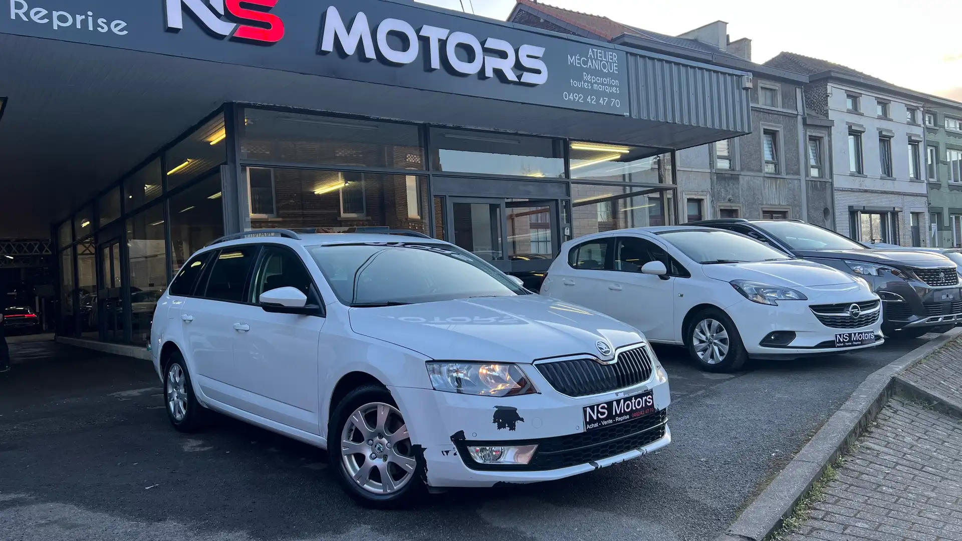Skoda Octavia SW 1.0 TSI Style Weiß - 1