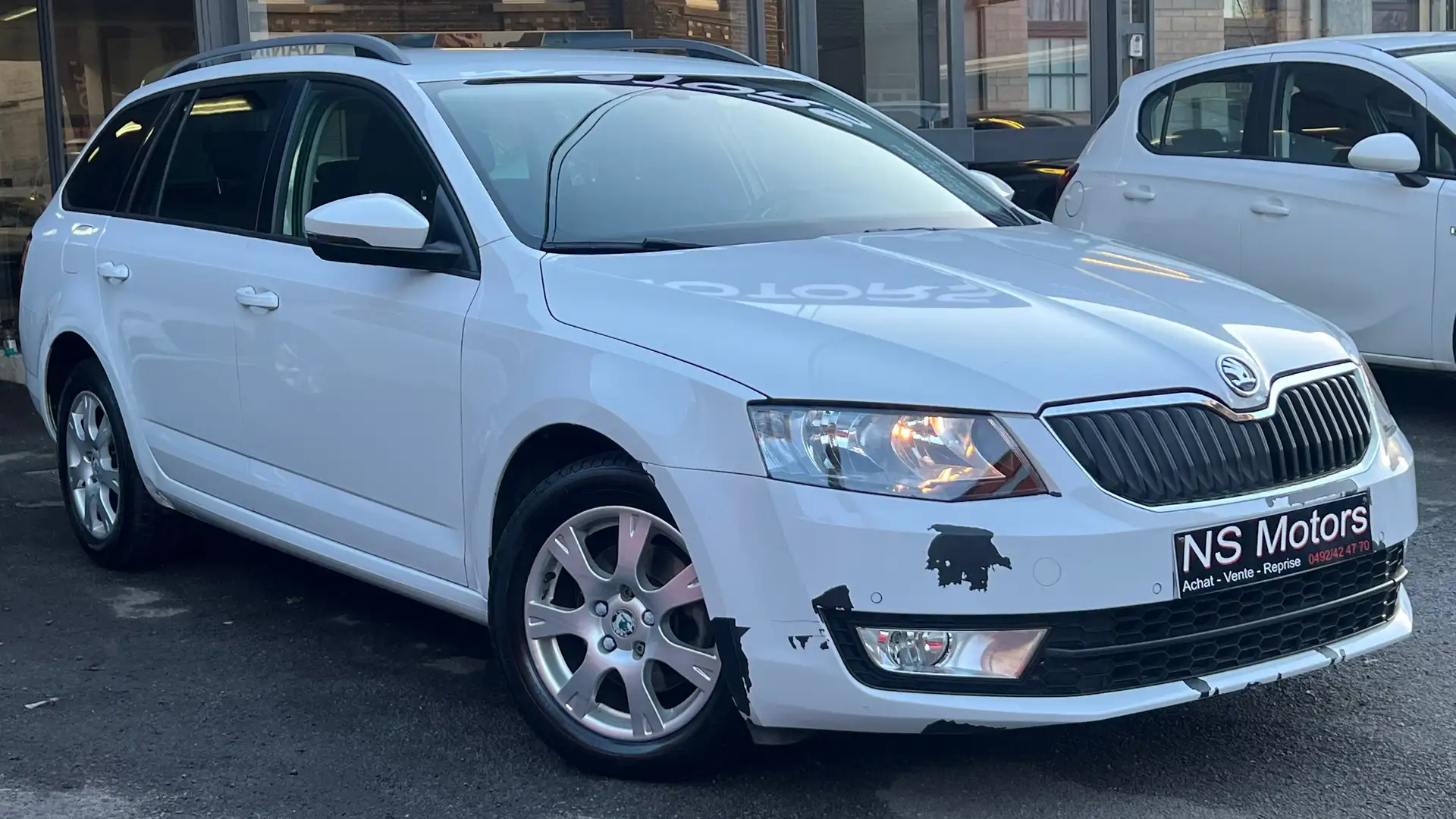 Skoda Octavia SW 1.0 TSI Style Weiß - 2
