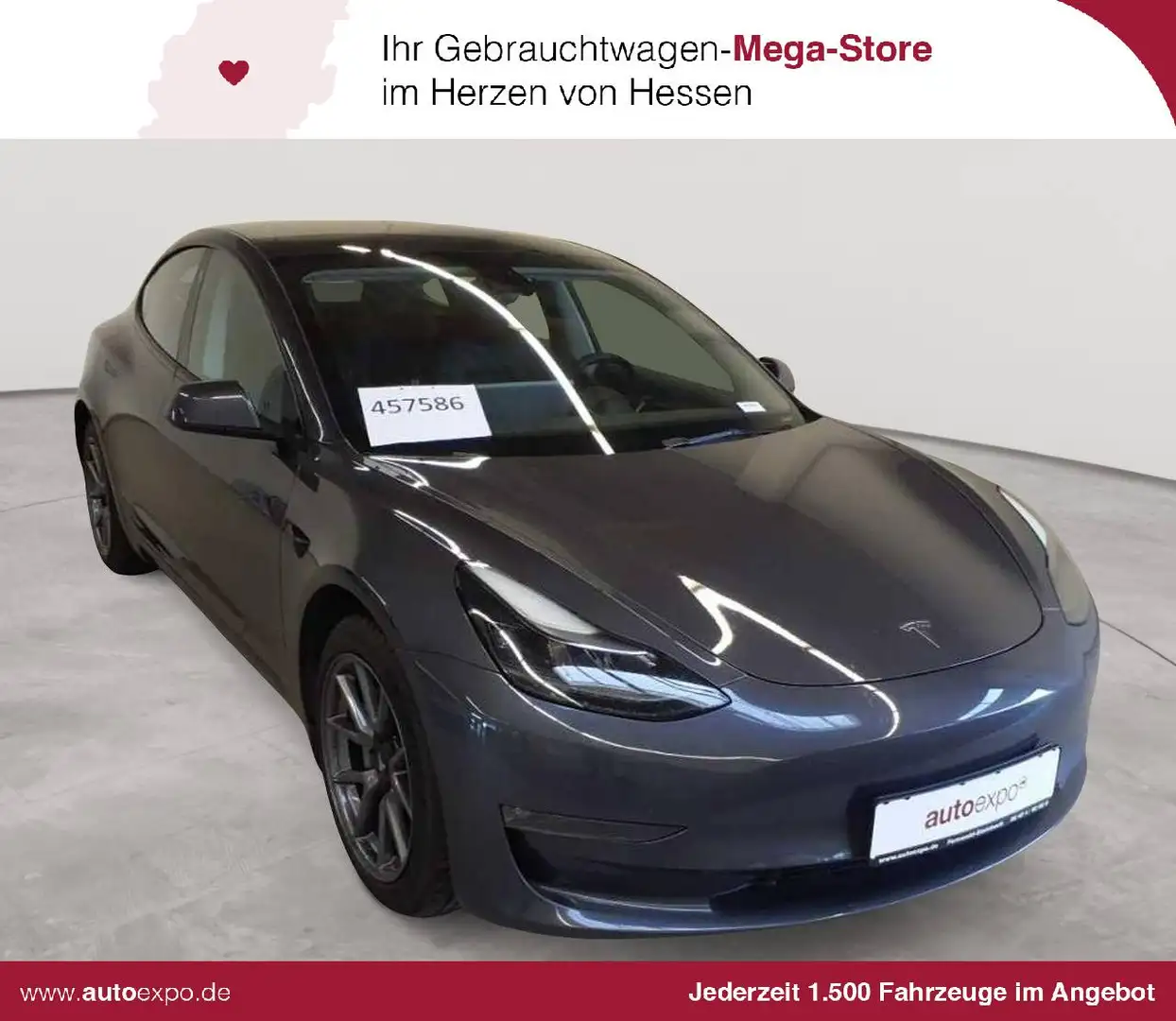 Tesla Model 3 Langstreckenbatt. Allradantrieb Dual Motor Grau - 1