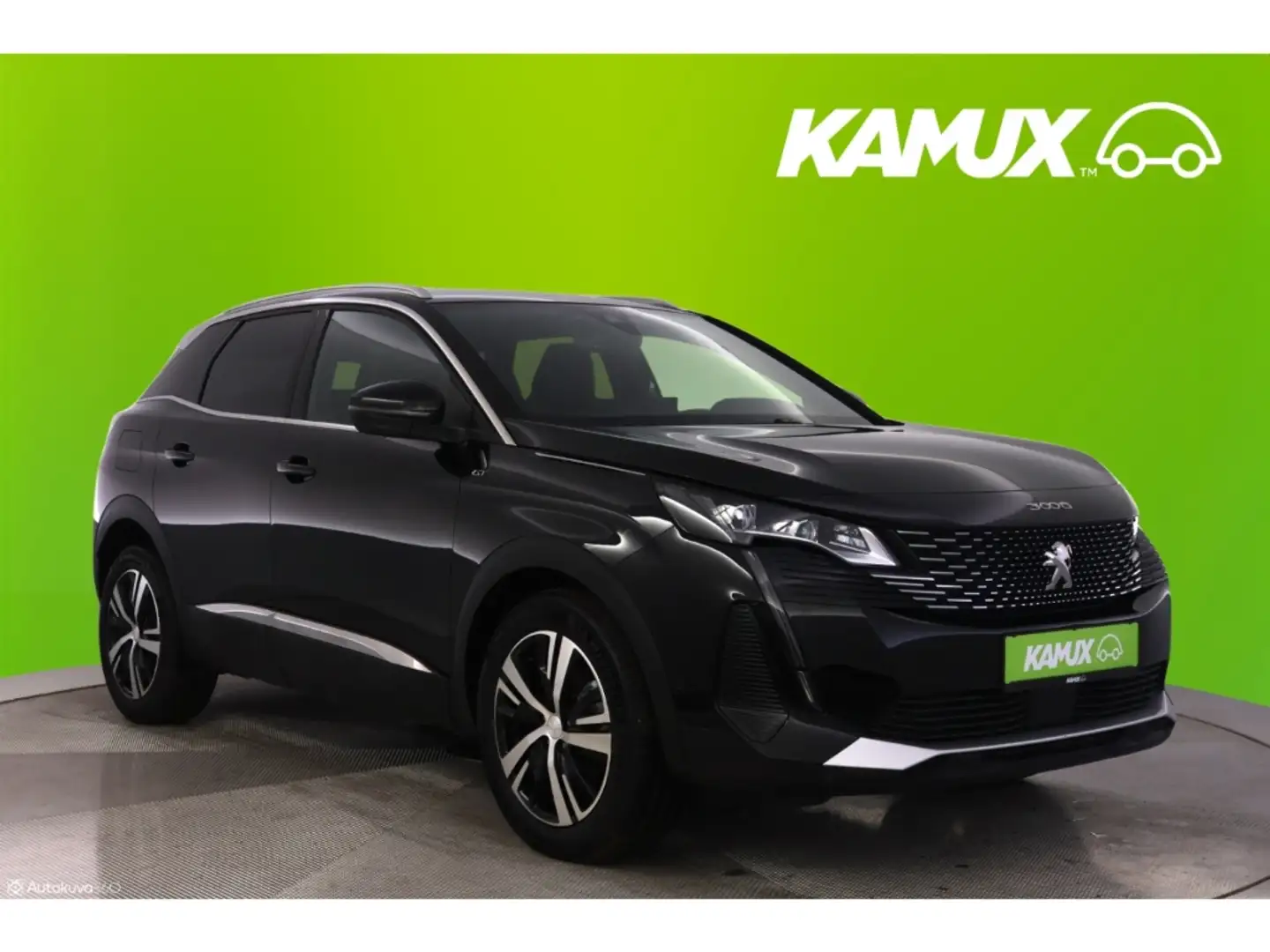 Peugeot 3008 1.2PureTech Aut.GT+LED+NAVI+KAMERA+VIRTUAL Schwarz - 1