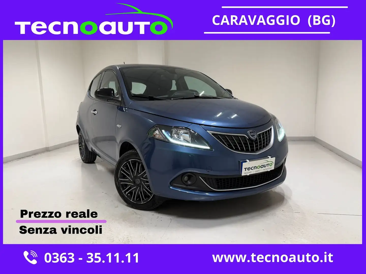 Lancia Ypsilon Ypsilon 1.0 FireFly 5Pt S&S Hybrid Gold Blu/Azzurro - 1
