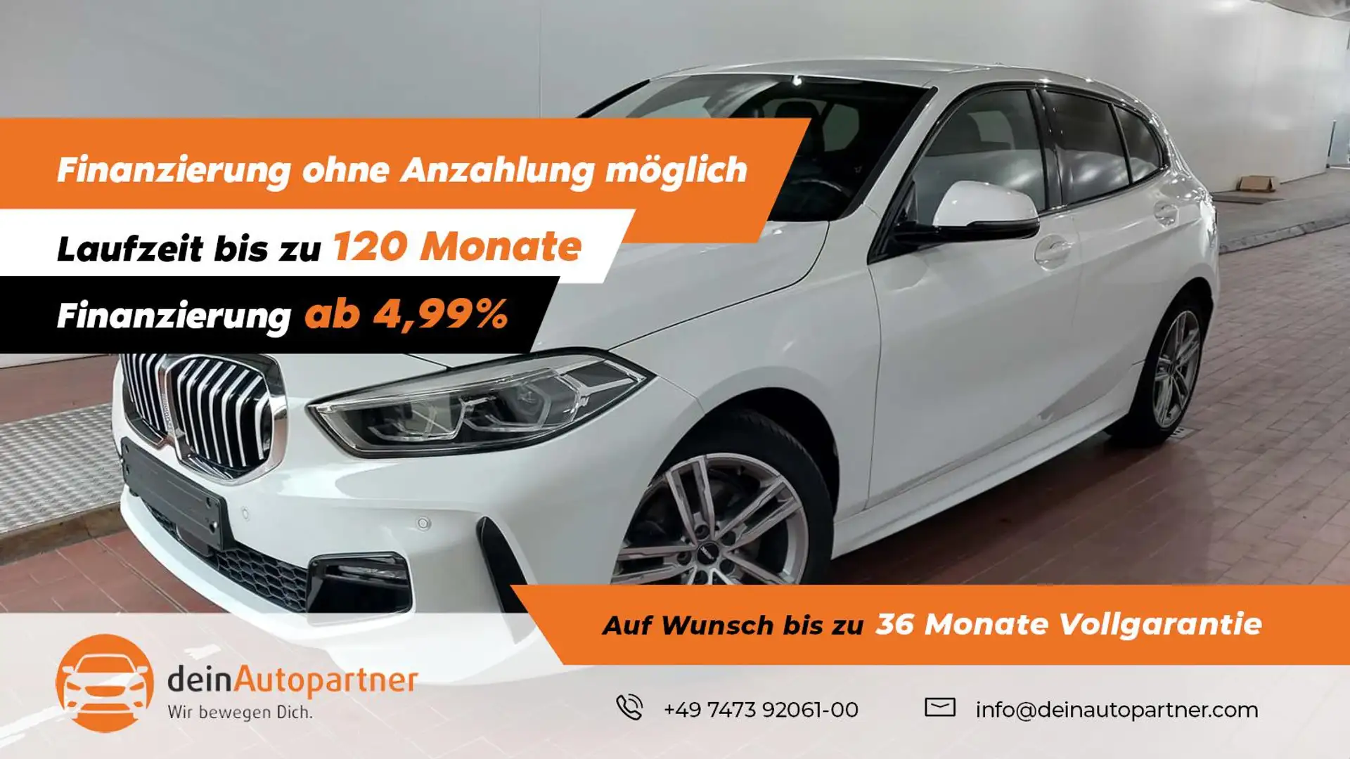 BMW 118 i M Sport LED/LEDER/SHZ/PDC/DIGITAL TACHO Blanco - 1