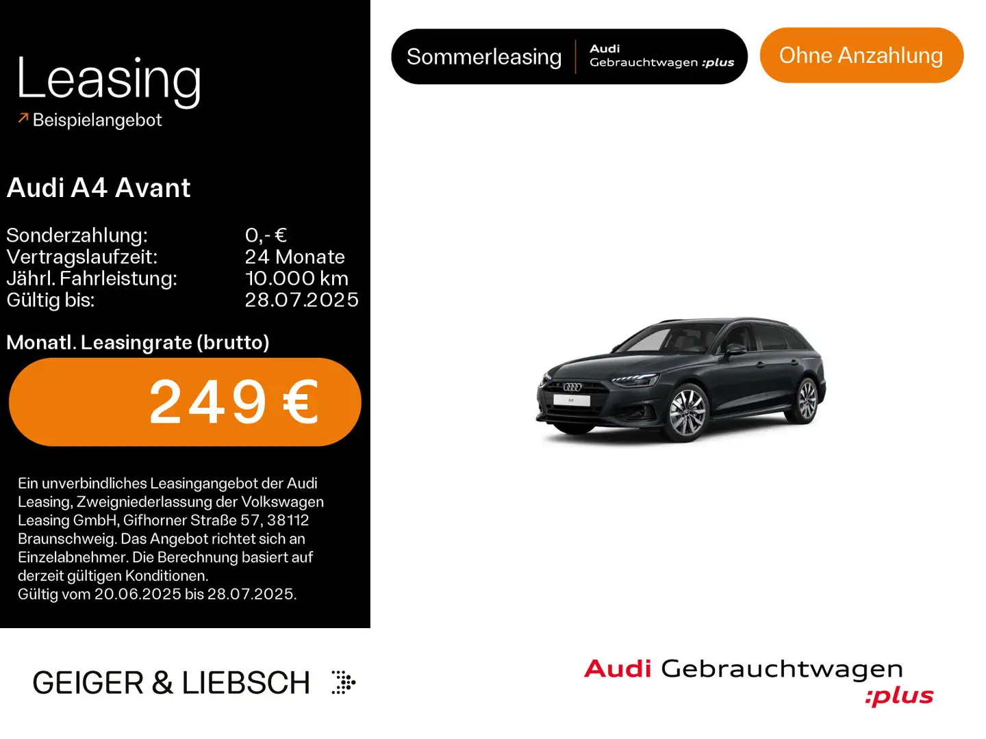 Audi A4 40 TFSI advanced*NAVI-PLUS*STHZG*LED*OP Grijs - 1