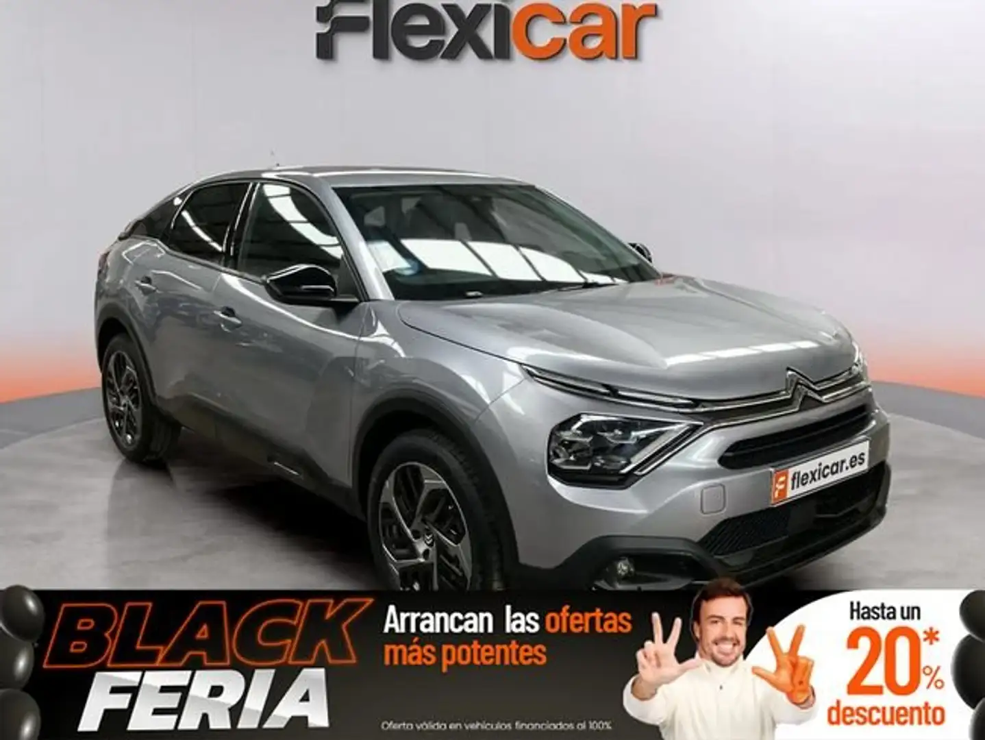 Citroen C4 Hybrid 136 e-DCS6 Business Edition Gris - 1