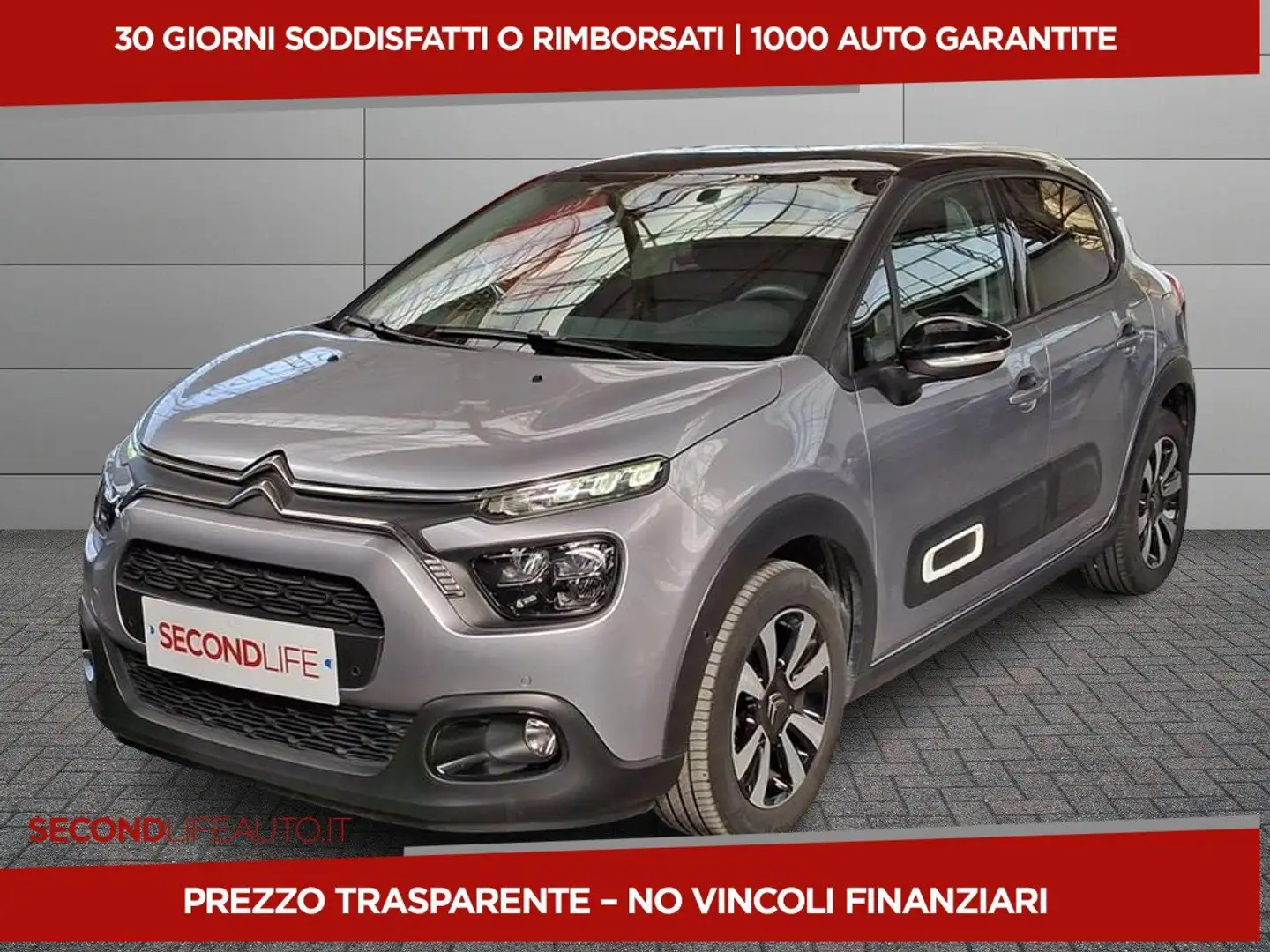 Citroen C3 1.2 puretech Shine s&s 110cv Gris - 1
