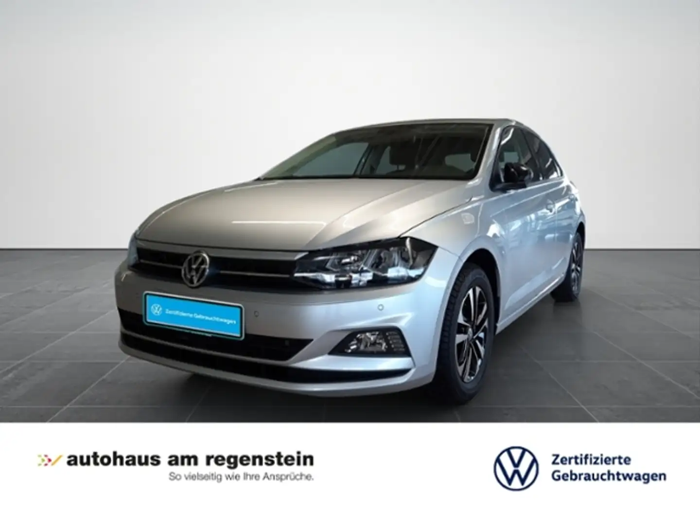 Volkswagen Polo 1.0 TGI IQ Drive Navi/ACC/Kamera Zilver - 1