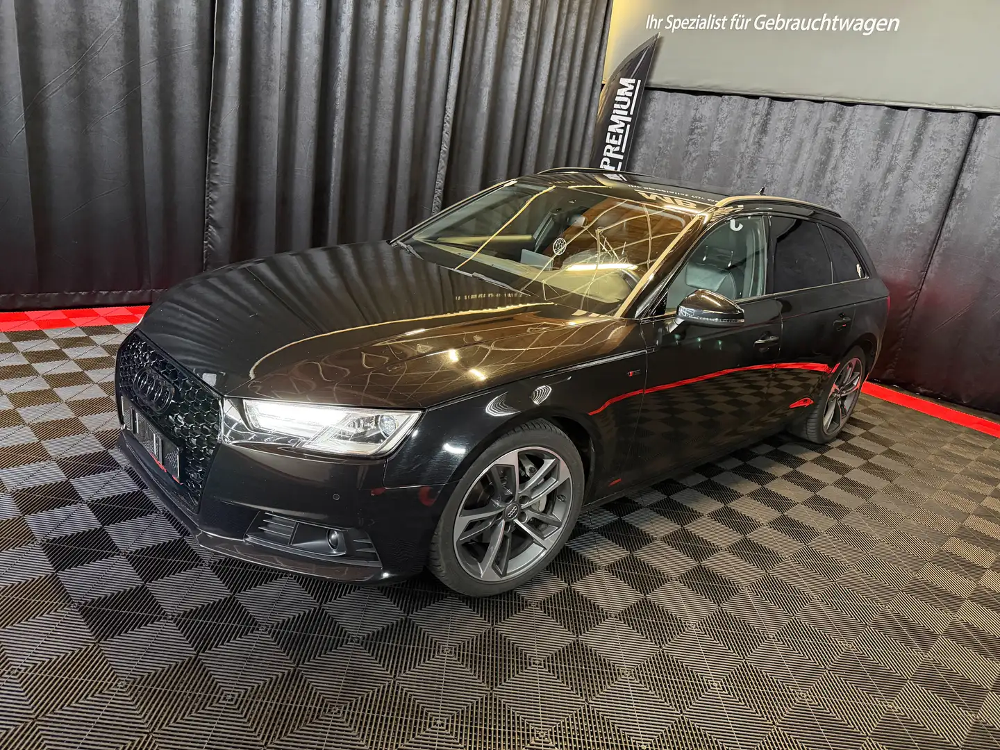 Audi A4 quattro sport *VIRTUAL*LEDER*NAVI*ACC* Schwarz - 2