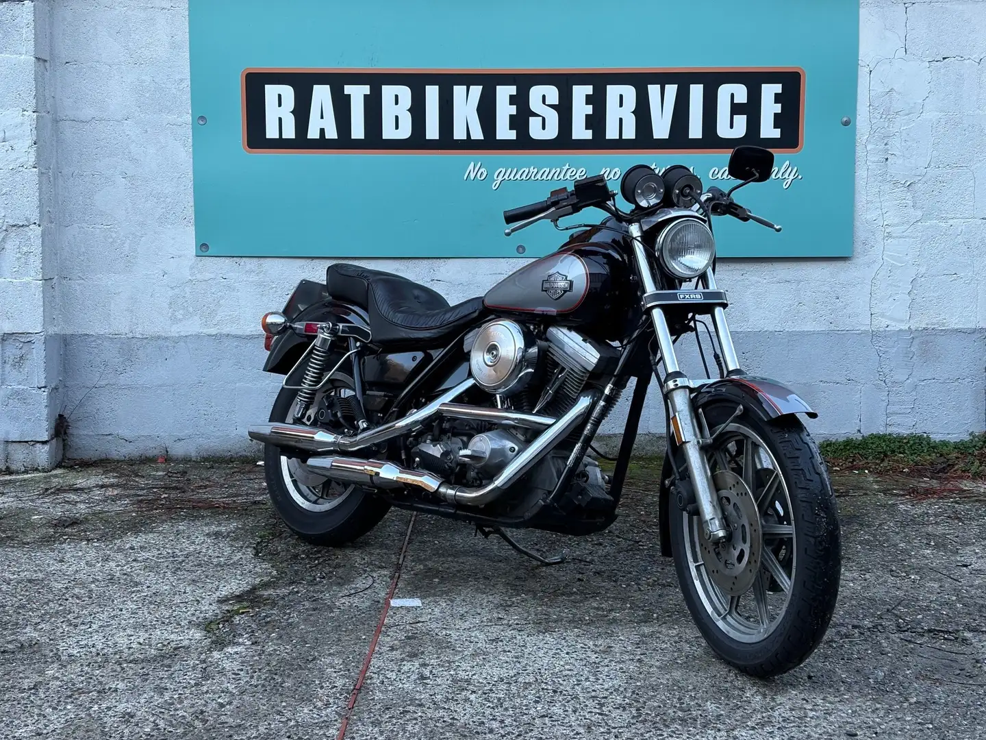 Harley-Davidson Low Rider FXR - FXRS - Low Rider - 1986 Stříbrná - 2