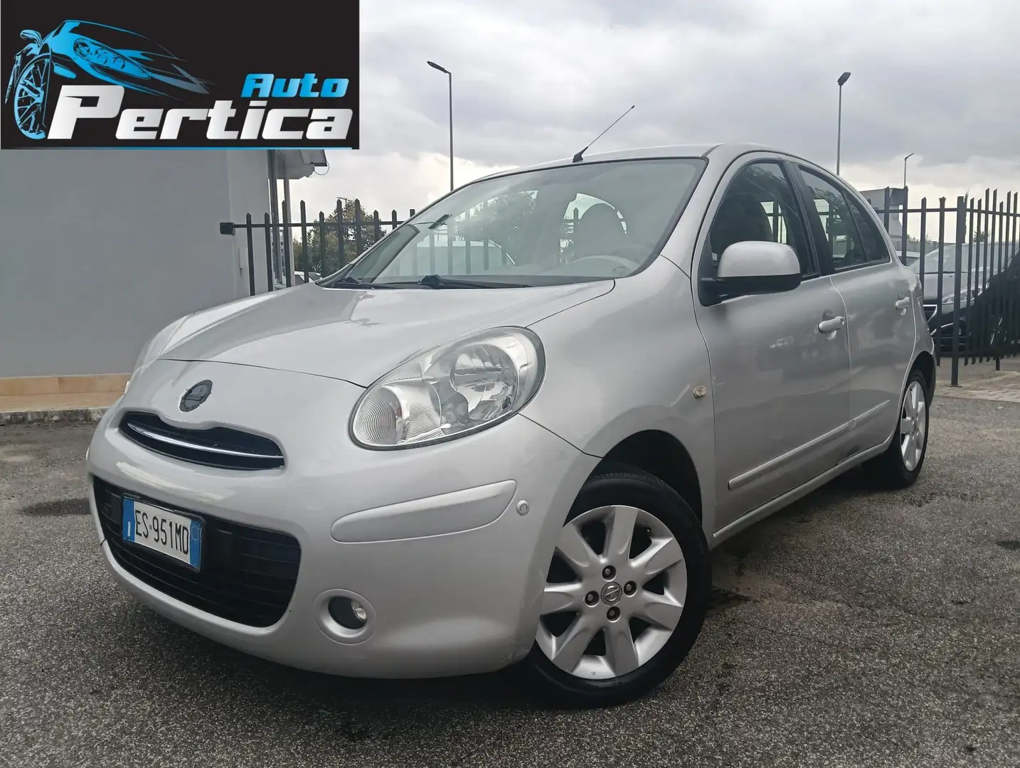 Nissan Micra IV 2012 5p 1.2 Gpl AUTOMATICA Argento - 1