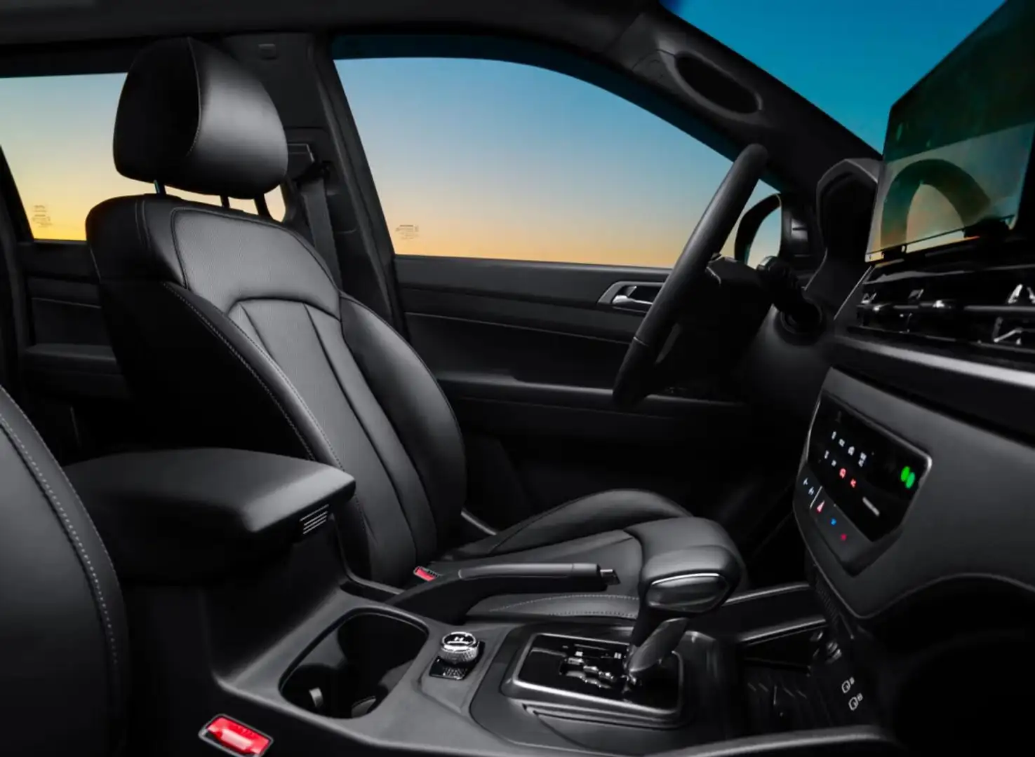 KGM Musso Grand Lux e-XDi 202 Aut AWD LED Nav Leder 148 k... Black - 2