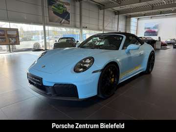911 Carrera GTS Cabrio gulfblau Burmester