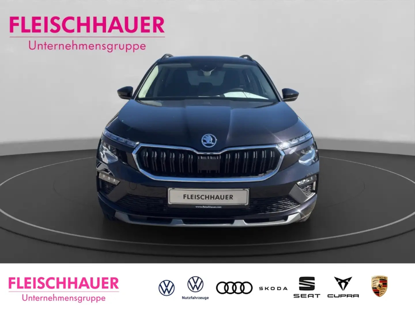 Skoda Kamiq Tour 1,0 TSI 85 kW 7-Gang-DSG  AHK Fahrassistenz-P Schwarz - 2