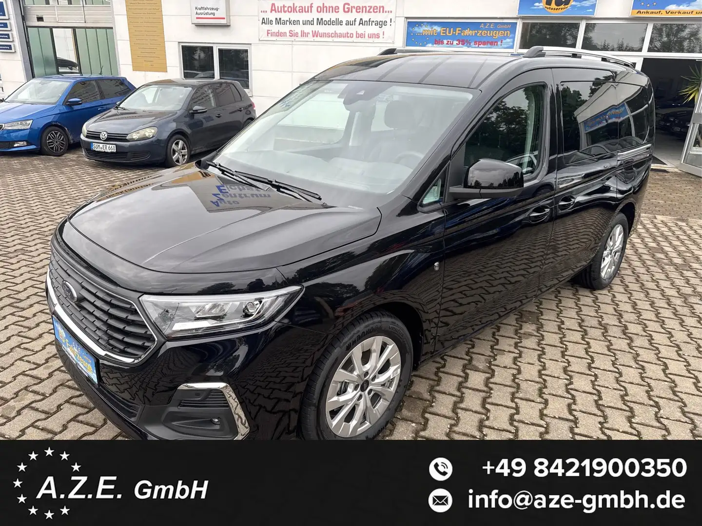 Ford Tourneo Connect 1.5 EcoBoost DSG *7-SITZE*LED*ACC*NAVI*TWA*SH*K... Noir - 1