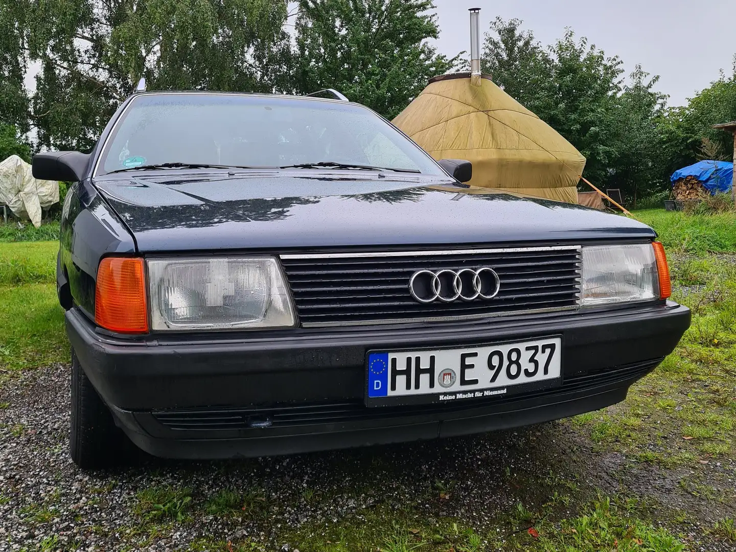Audi 100 100 Avant Bleu - 1