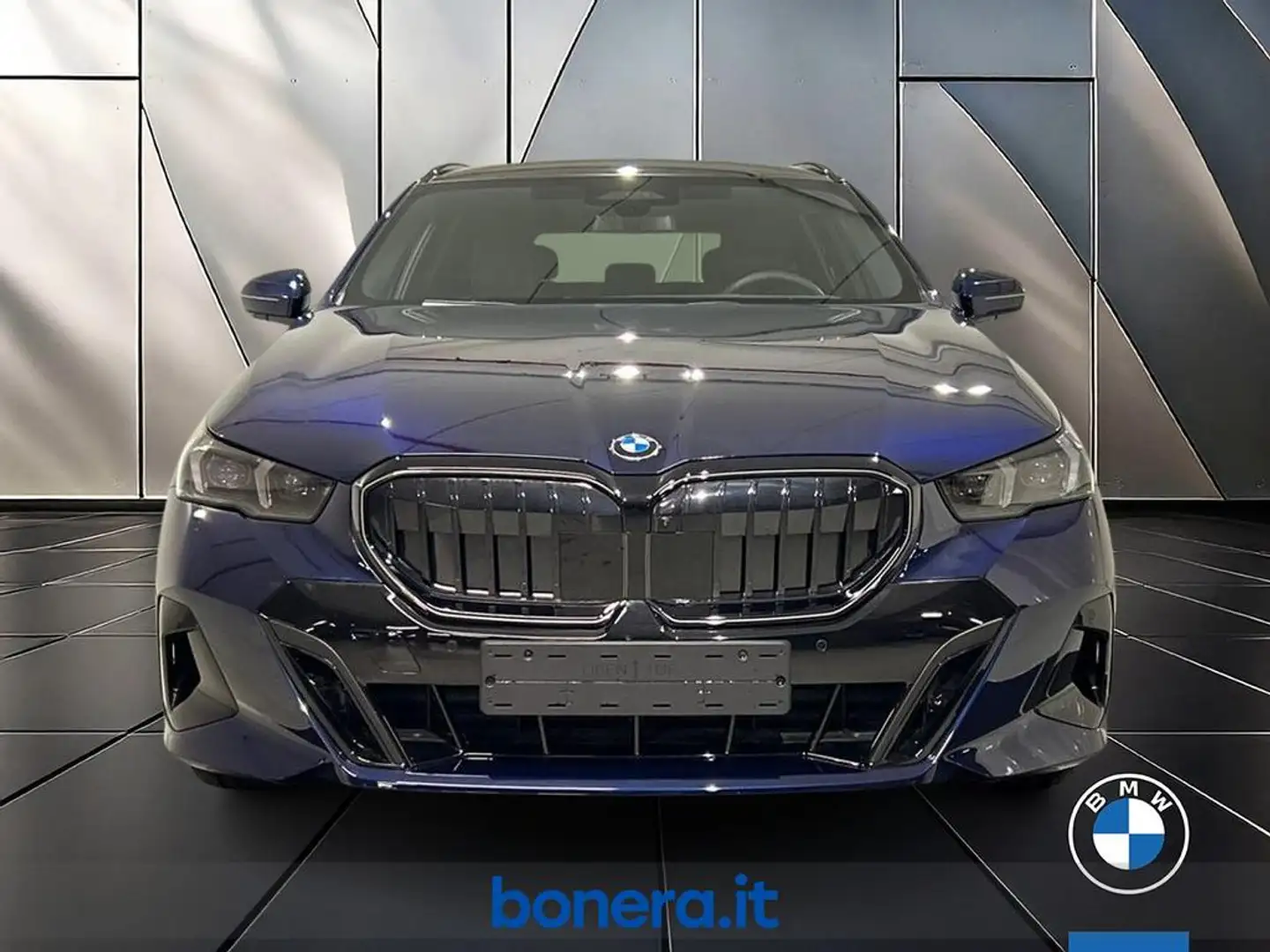 BMW i5 520d Touring 48V xdrive M Sport Pro auto Blau - 2