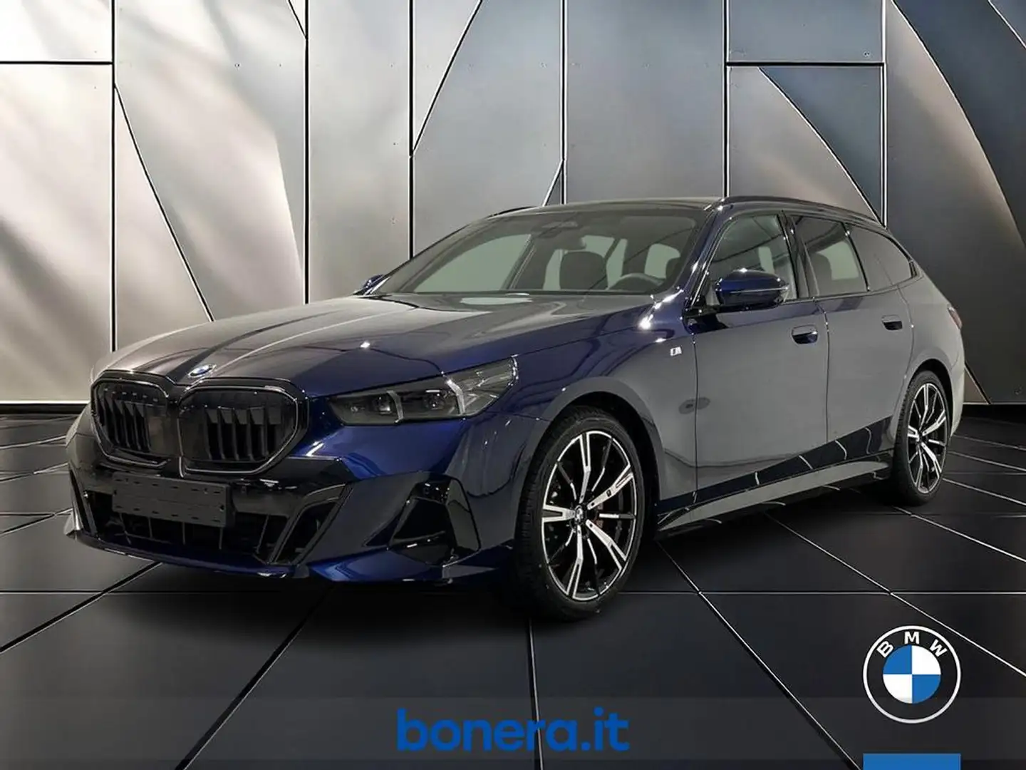 BMW i5 520d Touring 48V xdrive M Sport Pro auto Blau - 1
