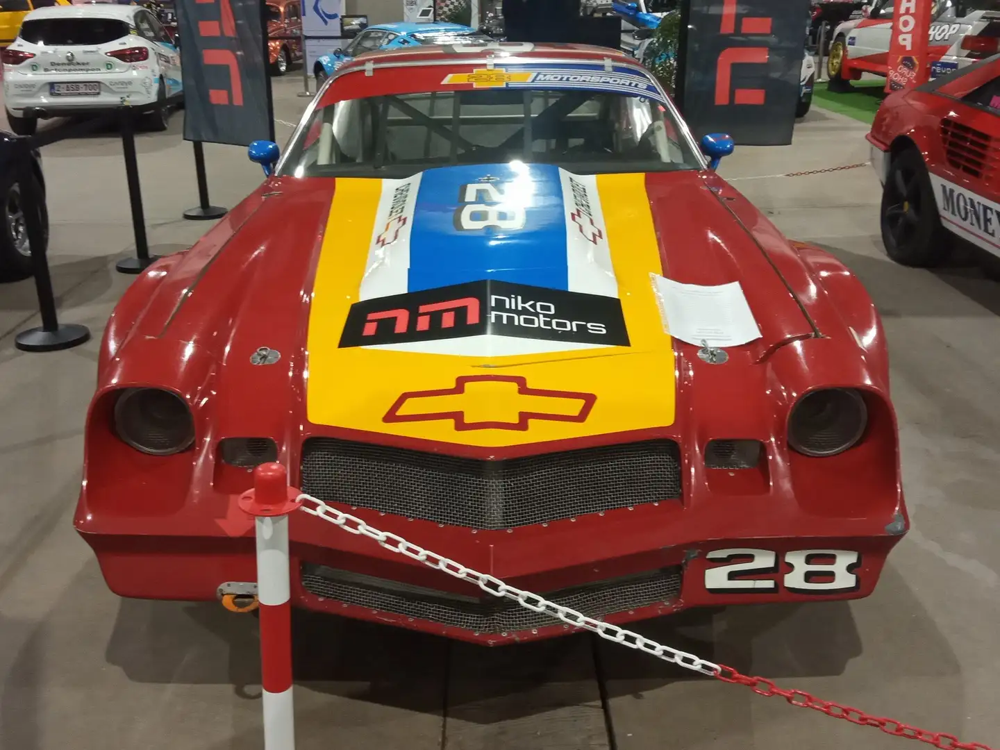 Chevrolet Camaro Z28 GT1 race / championscar Rojo - 2