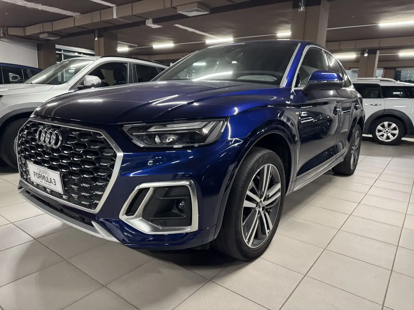 Audi Q5 Q5 40 TDI 204 CV quattro S tronic S line plus Blau - 1