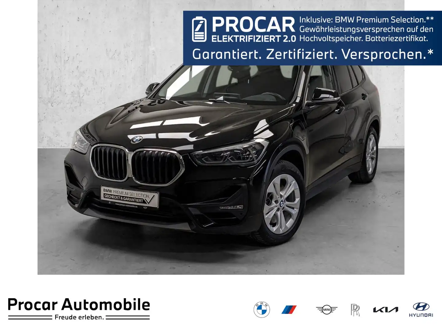 BMW X1 xDrive25e AHK DA+ PA HuD ACC RFK DAB LED Lhz | 0,5 Schwarz - 1