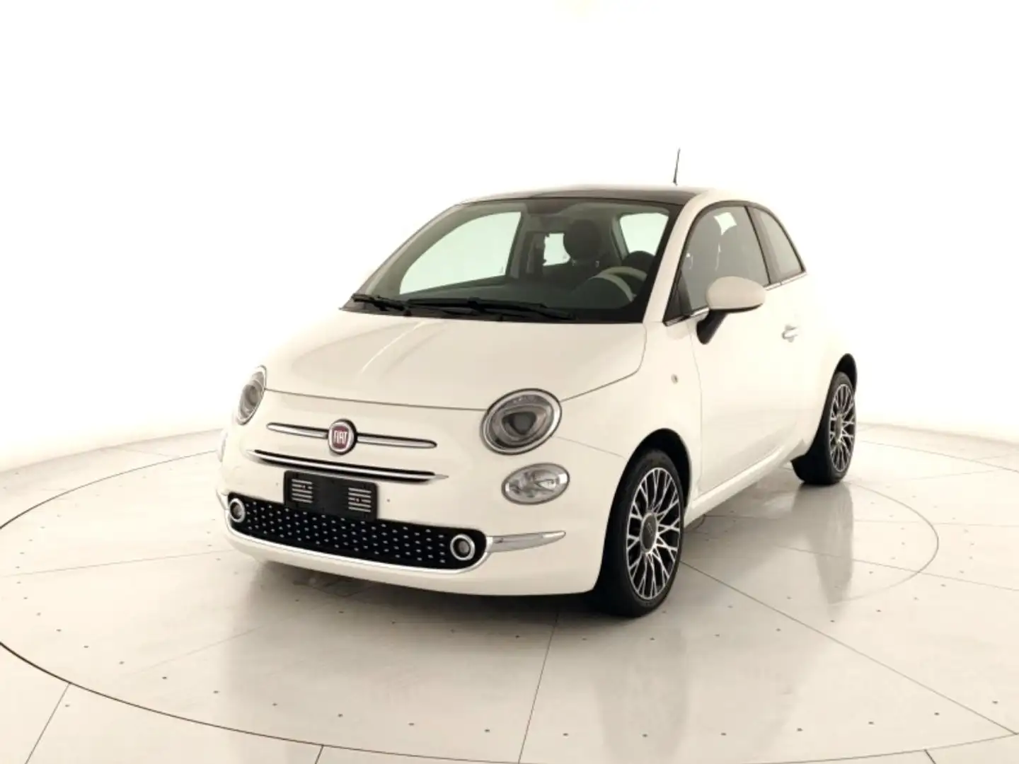 Fiat 500 1.0 hybrid 70cv Wit - 1