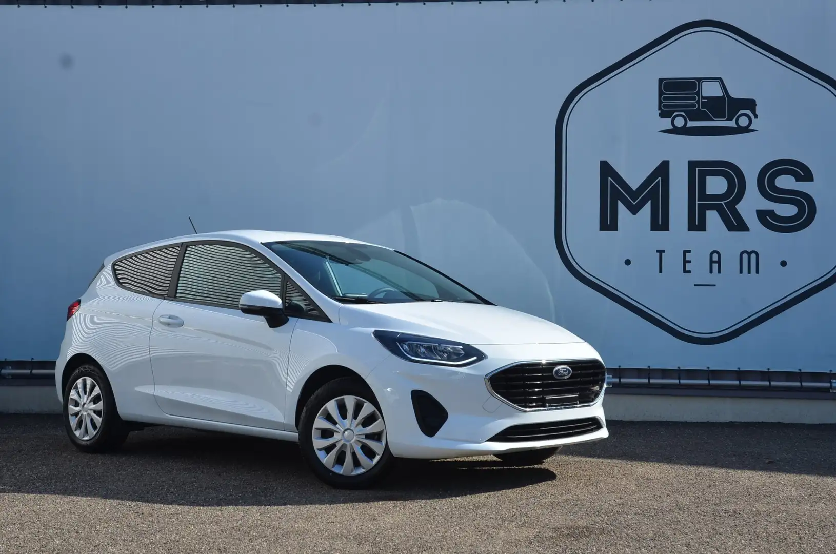 Ford Fiesta 1.1i- VAN- Lichte vracht- GPS- Carplay- 12990+BTW Wit - 1