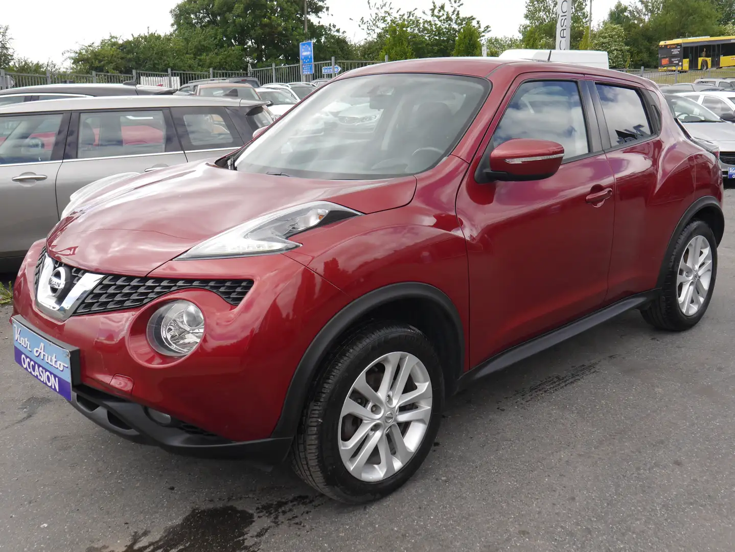 Nissan Juke 1.5 dCi 2WD*CLIM*GPS*CAMERA* Rouge - 2
