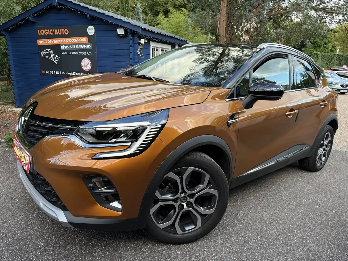Renault Captur I (J87) 1.3 TCe 130ch FAP Intens Orange - 1